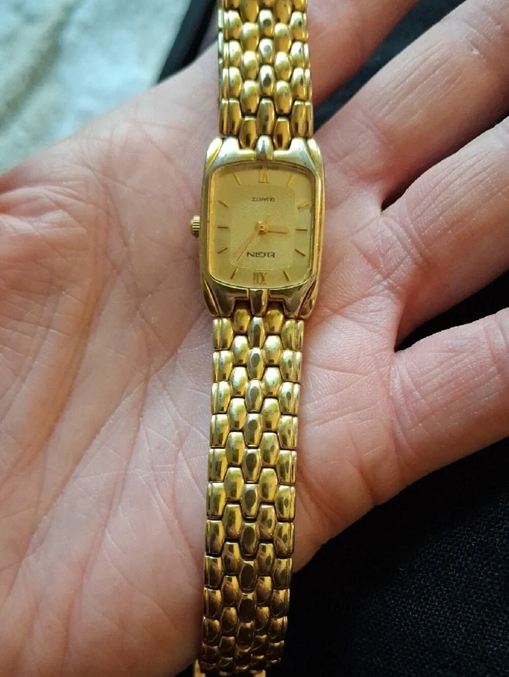 Elgin Gold-Tone Women's Stainless Steel Watch